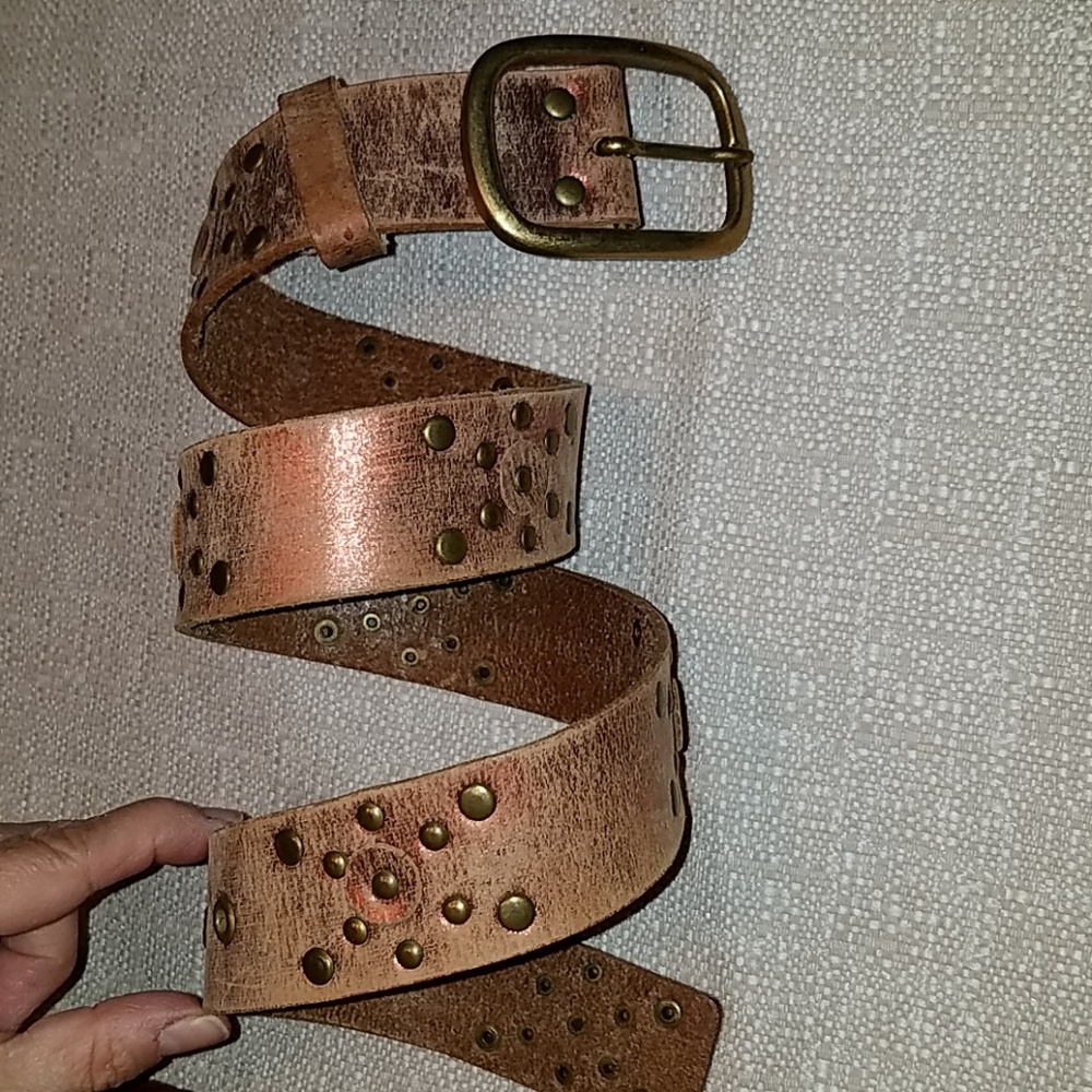 Calvin Klein Jeans Belt wit Brass Buckle